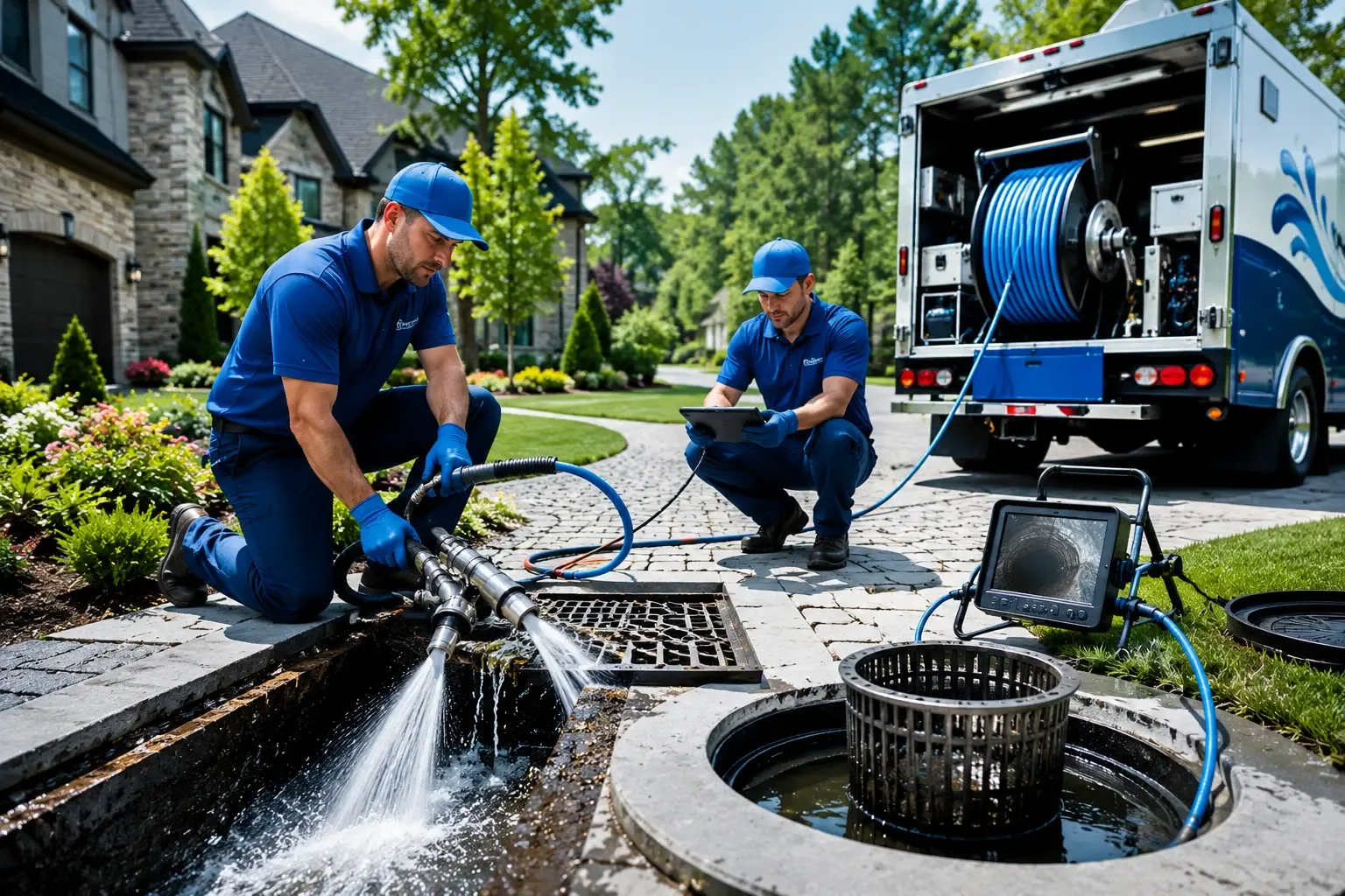 Local outdoor drain cleaning professionals in Lamont, IA